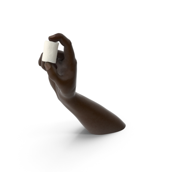 Hand Black Holding a Marshmallow Candy PNG & PSD Images Hand Black Holding a Marshmallow Candy PNG & PSD Images