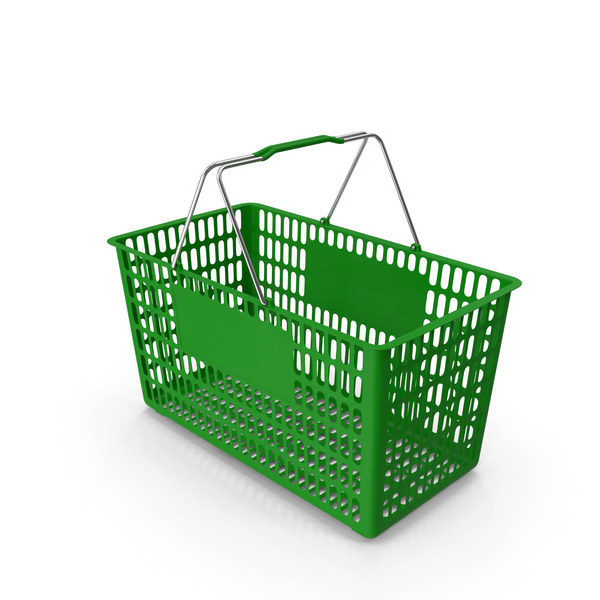 Basket: Hand Carry Shopping Baskets Metal Handle Single Green PNG & PSD Images Basket: Hand Carry Shopping Baskets Metal Handle Single Green PNG & PSD Images