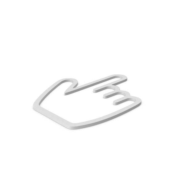 Hand Cursor Symbol PNG & PSD Images