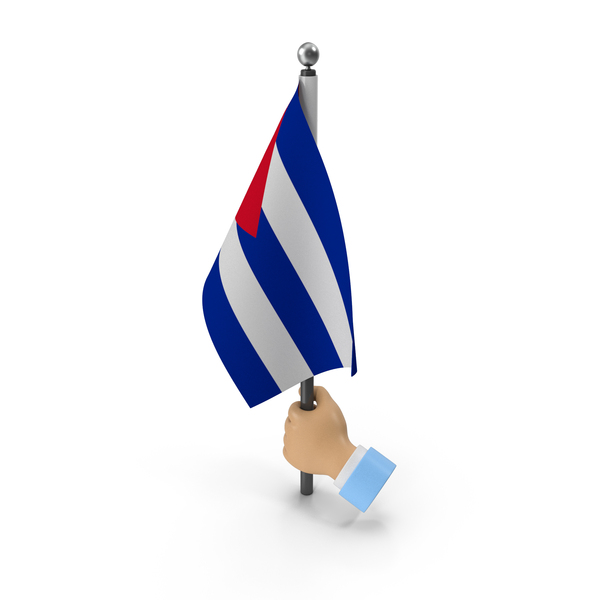 Hand Holding Flag Cuba PNG & PSD Images