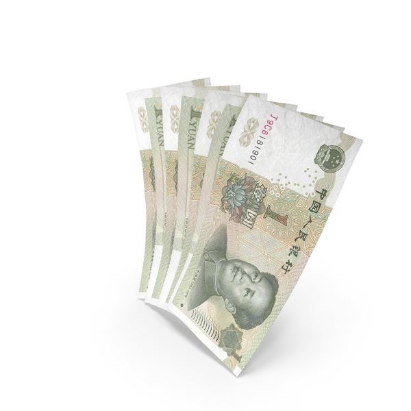 Bill: Handful of 1 Chinese Yuan Banknote Bills PNG & PSD Images Bill: Handful of 1 Chinese Yuan Banknote Bills PNG & PSD Images