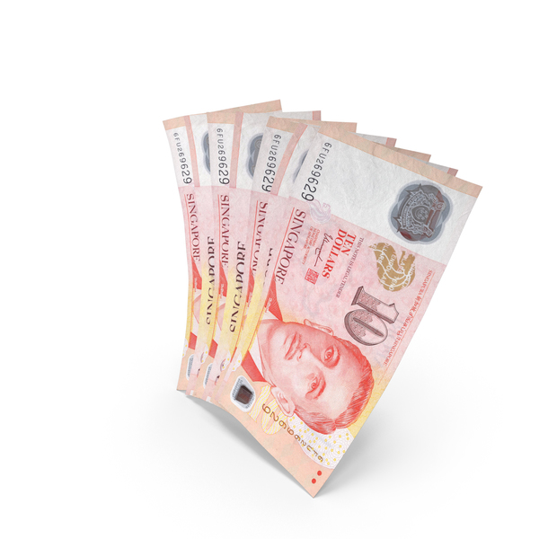 Handful of 10 Singapore Dollar Banknote Bills PNG & PSD Images Handful of 10 Singapore Dollar Banknote Bills PNG & PSD Images