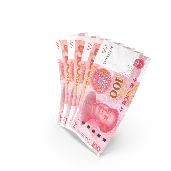 Handful of 100 Chinese Yuan Banknote Bills PNG & PSD Images Handful of 100 Chinese Yuan Banknote Bills PNG & PSD Images