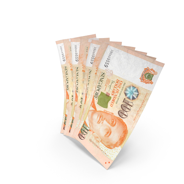 Handful of 100 Singapore Dollar Banknote Bills PNG & PSD Images Handful of 100 Singapore Dollar Banknote Bills PNG & PSD Images