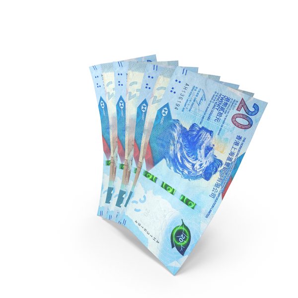 Handful of 20 Hong Kong Dollar Banknote Bills PNG & PSD Images Handful of 20 Hong Kong Dollar Banknote Bills PNG & PSD Images