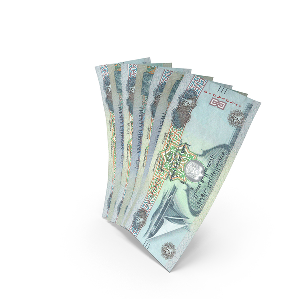 Handful of 20 United Arab Emirates Dirham Banknote Bills PNG & PSD Images Handful of 20 United Arab Emirates Dirham Banknote Bills PNG & PSD Images