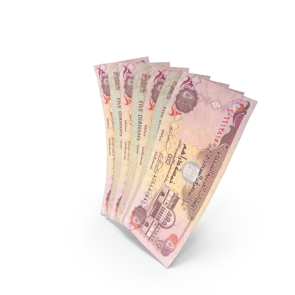 Handful of 5 United Arab Emirates Dirham Banknote Bills PNG & PSD Images Handful of 5 United Arab Emirates Dirham Banknote Bills PNG & PSD Images