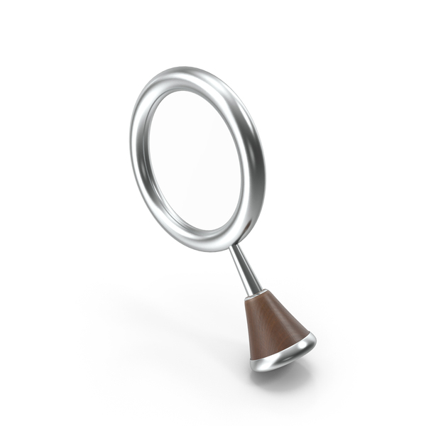 Symbols: Handheld Magnifying Glass Icon PNG & PSD Images