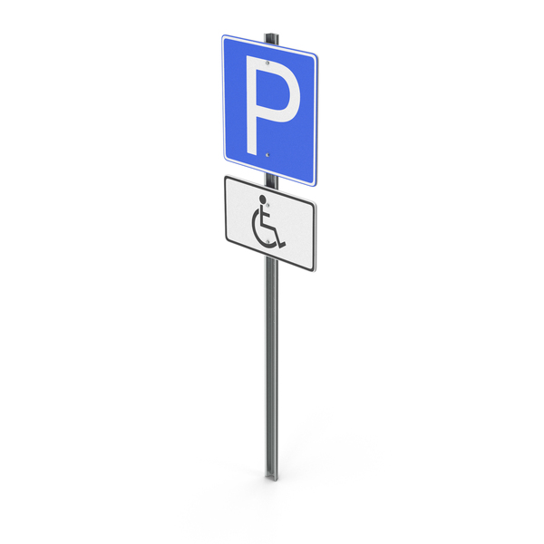 Traffic Signs: Handicap Parking Road Sign PNG & PSD Images Traffic Signs: Handicap Parking Road Sign PNG & PSD Images