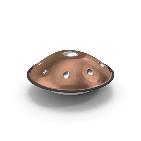Drum: Hang Instrument Copper Steel PNG & PSD Images Drum: Hang Instrument Copper Steel PNG & PSD Images