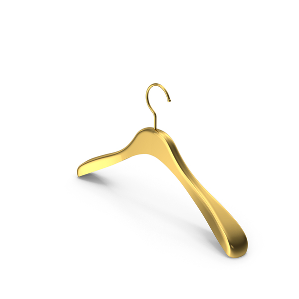 Hanger Clothes Gold PNG & PSD Images Hanger Clothes Gold PNG & PSD Images