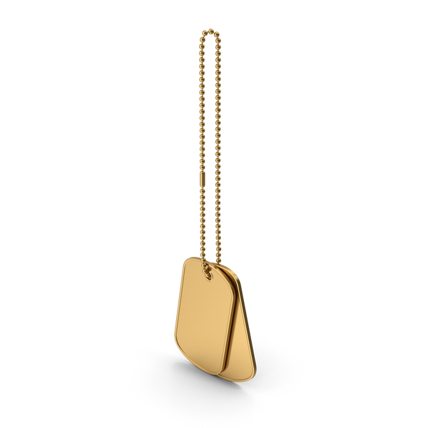 Dog Tag: Hanging Gold Dogtags PNG & PSD Images Dog Tag: Hanging Gold Dogtags PNG & PSD Images
