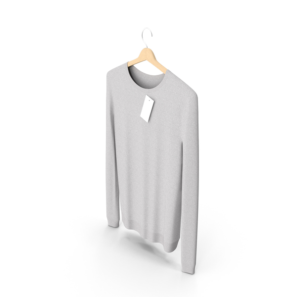 Clothing: Hanging Sweater Round Neck Gray PNG & PSD Images Clothing: Hanging Sweater Round Neck Gray PNG & PSD Images