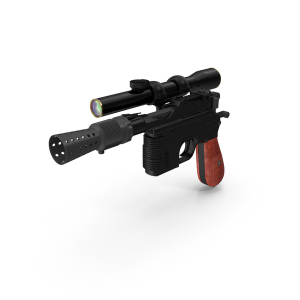 Sci Fi: Hans Heavy Blaster Pistol PNG & PSD Images Sci Fi: Hans Heavy Blaster Pistol PNG & PSD Images