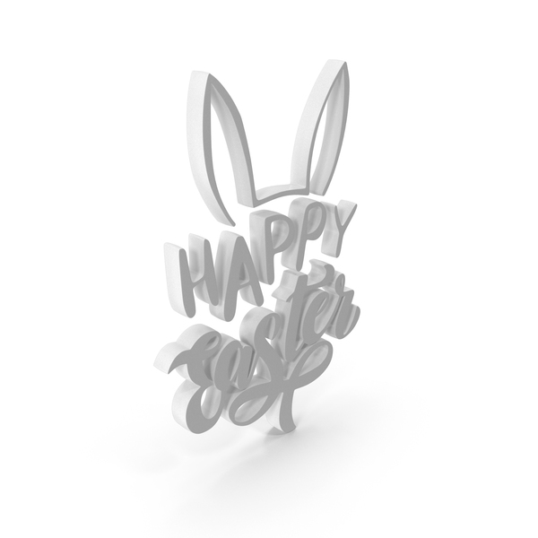 Language: Happy Easter Festival Egg Banner White PNG & PSD Images Language: Happy Easter Festival Egg Banner White PNG & PSD Images