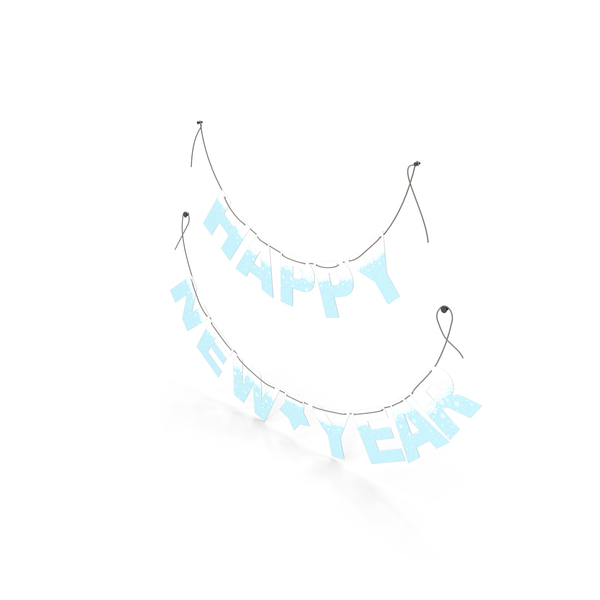 Year's Letters: Happy New Year PNG & PSD Images