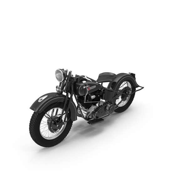 Motorcycle: Harley-Davidson Knucklehead 1947 PNG & PSD Images Motorcycle: Harley-Davidson Knucklehead 1947 PNG & PSD Images