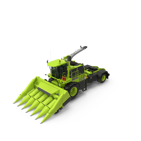 Harvester with Corn Header 6 Rows New PNG & PSD Images Harvester with Corn Header 6 Rows New PNG & PSD Images