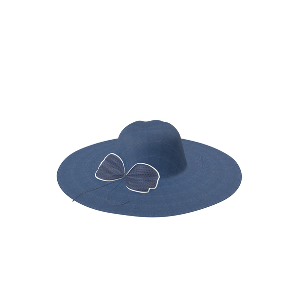 Hat With Bow Blue PNG & PSD Images Hat With Bow Blue PNG & PSD Images