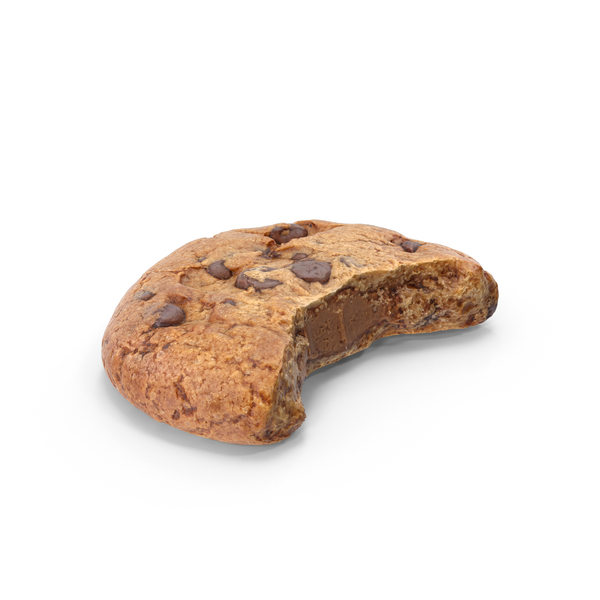 Hazelnut Cookie Bitten PNG & PSD Images Hazelnut Cookie Bitten PNG & PSD Images