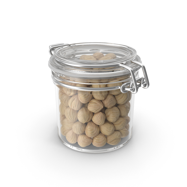 Hazelnuts In A Glass Jar PNG & PSD Images Hazelnuts In A Glass Jar PNG & PSD Images