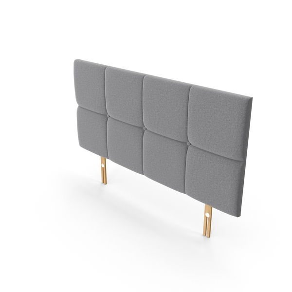 Headboard Grey PNG & PSD Images Headboard Grey PNG & PSD Images