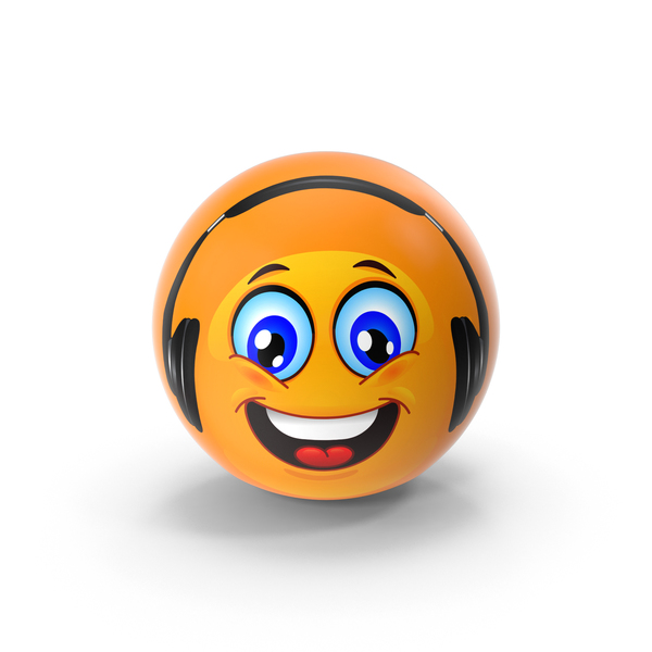 Facial Expression: Headphones Emoji PNG & PSD Images Facial Expression: Headphones Emoji PNG & PSD Images
