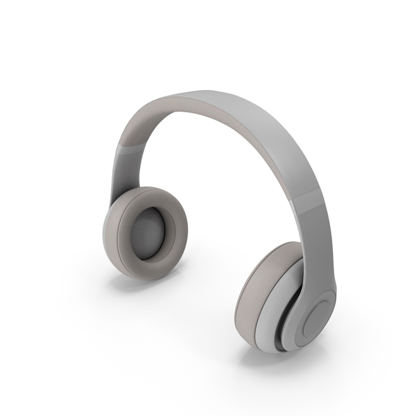 Bluetooth Headset: Headphones Open White PNG & PSD Images