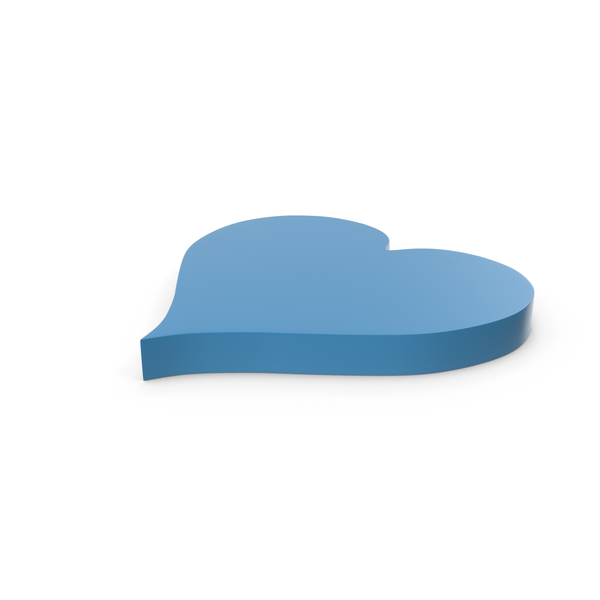 Heart Shaped Candy: Heart Blue Icon PNG & PSD Images