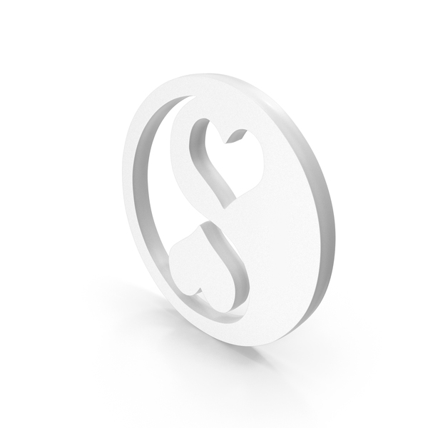 Symbols: Heart Circler Chinese Logo PNG & PSD Images