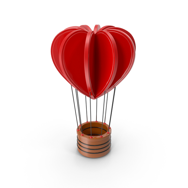 Symbols: Heart Decorative Hot Air Balloon PNG & PSD Images Symbols: Heart Decorative Hot Air Balloon PNG & PSD Images