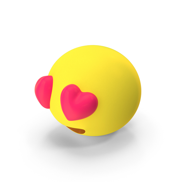 Facial Expression: Heart Eyes Emoji PNG & PSD Images Facial Expression: Heart Eyes Emoji PNG & PSD Images