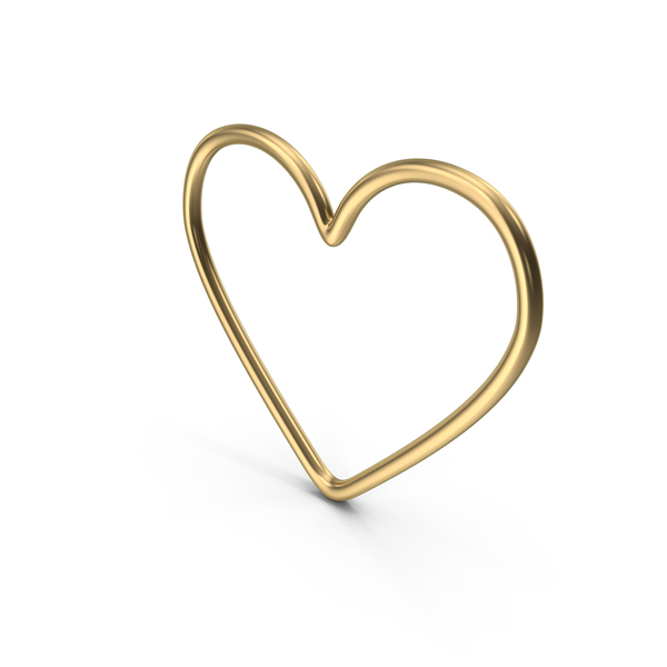 Heart Gold PNG Images & PSDs for Download | PixelSquid - S12133961F