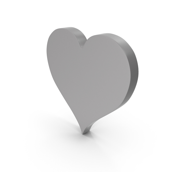 Heart Grey Icon PNG Images & PSDs for Download | PixelSquid - S115867988