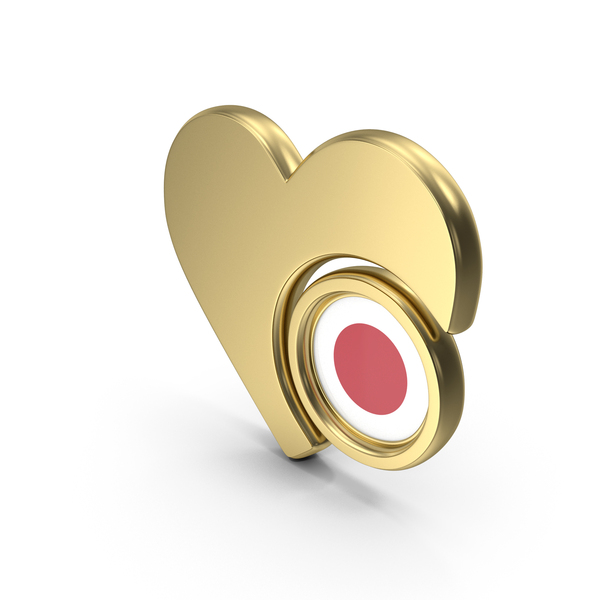 Heart Icon Flag of Japan PNG & PSD Images