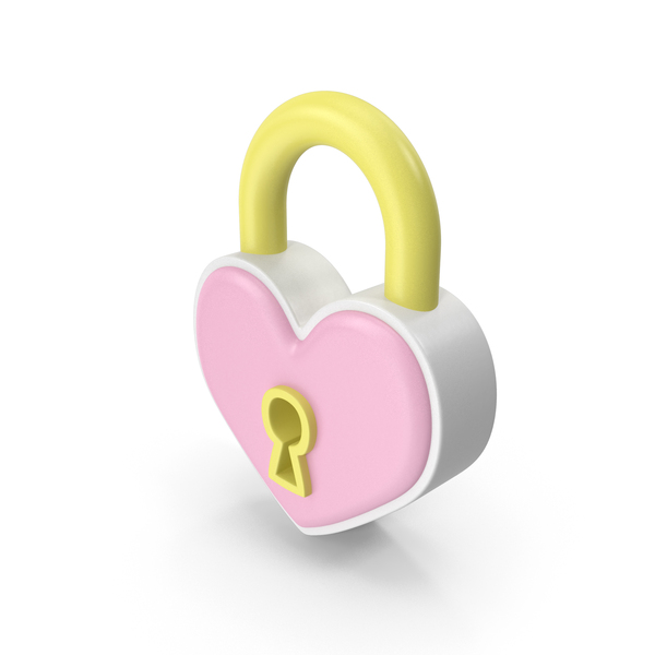 Padlock: Heart Lock PNG & PSD Images Padlock: Heart Lock PNG & PSD Images