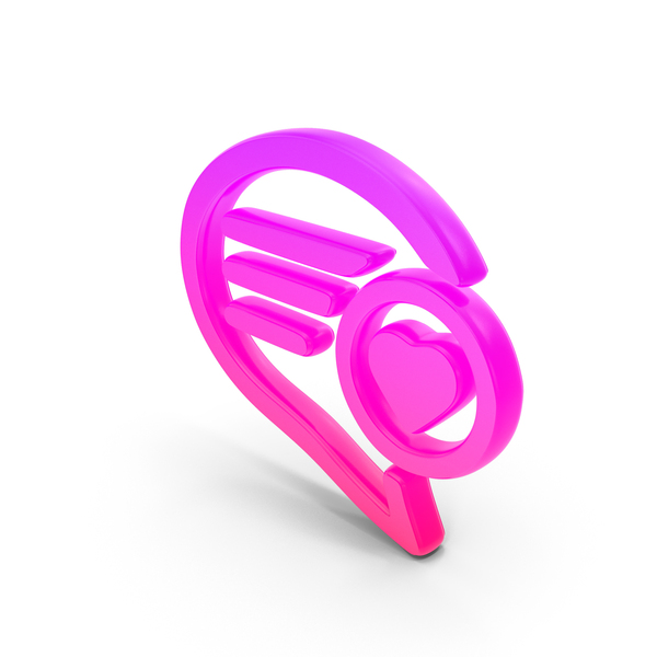 Symbols: Heart Message Symbol PNG & PSD Images