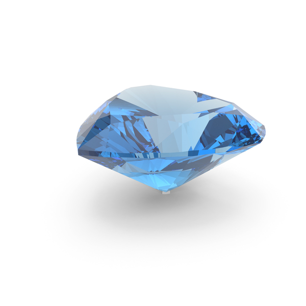 Diamond: Heart Shape Cut Blue Topaz PNG & PSD Images