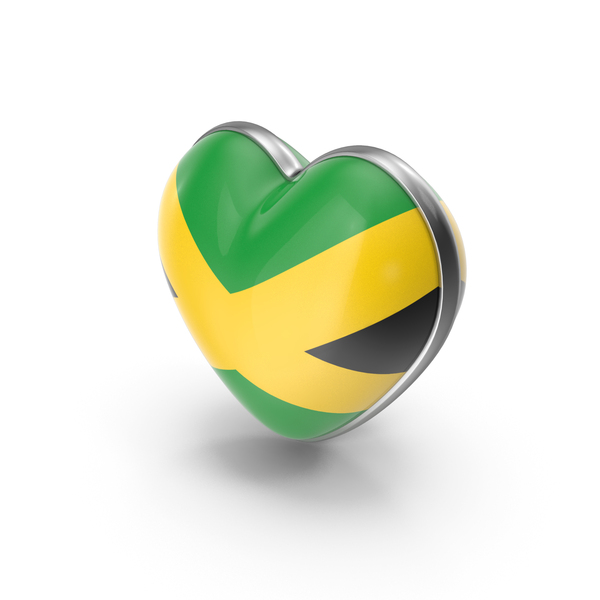Symbols: Heart Shape Flag of Jamaica PNG & PSD Images Symbols: Heart Shape Flag of Jamaica PNG & PSD Images