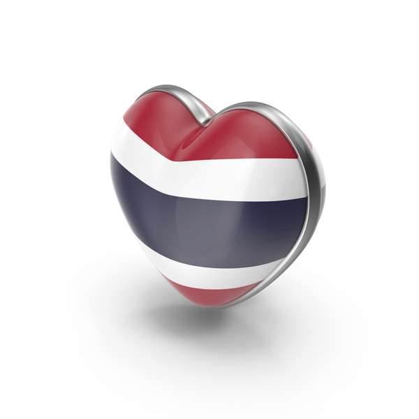 Symbols: Heart Shape Flag of Thailand PNG & PSD Images Symbols: Heart Shape Flag of Thailand PNG & PSD Images