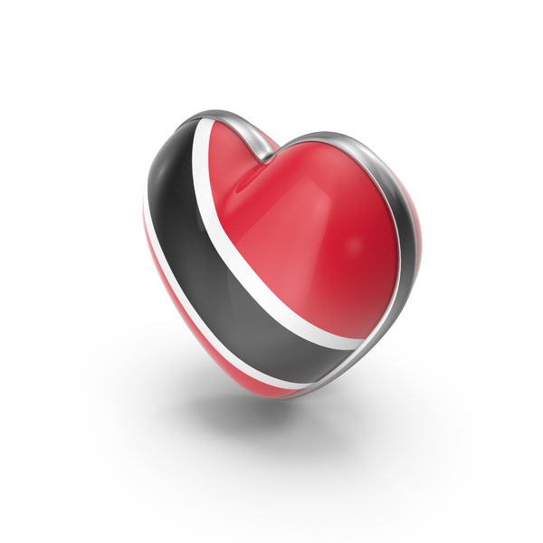 Heart Shape Flag Of Trinidad And Tobago PNG Images & PSDs for Download ...