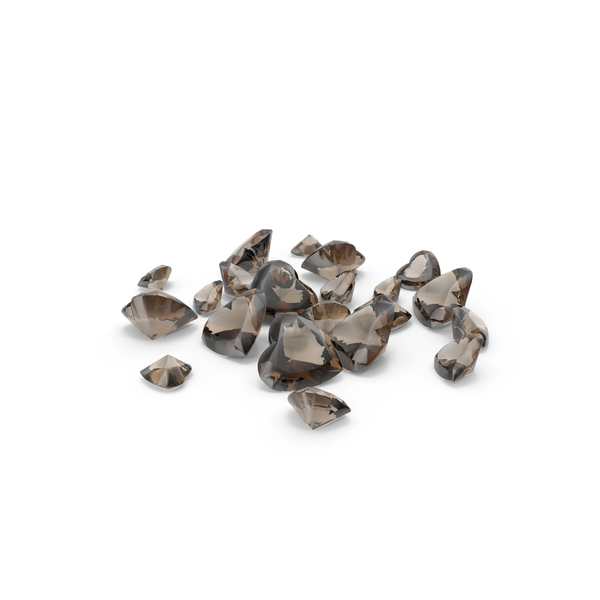 Gems: Heart Shape Smokey Topazes PNG & PSD Images Gems: Heart Shape Smokey Topazes PNG & PSD Images