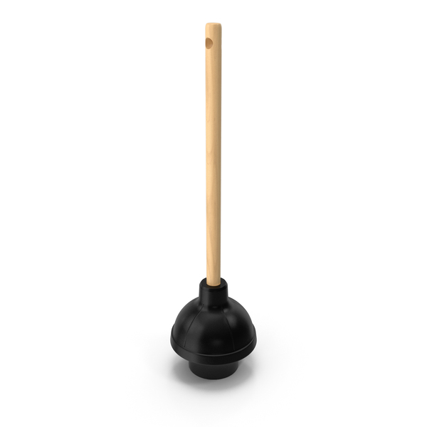 Heavy Duty Toilet Plunger With Wooden Handle Png Images Psds For Download Pixelsquid