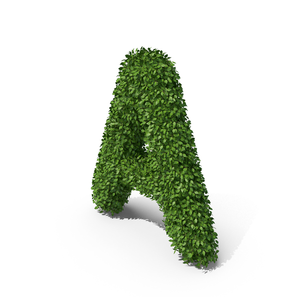 Language: Hedge Shaped Letter A PNG & PSD Images Language: Hedge Shaped Letter A PNG & PSD Images