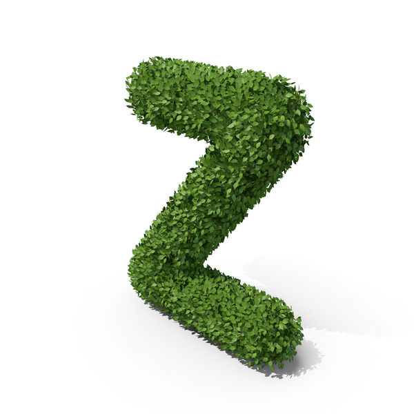 Language: Hedge Shaped Letter Z PNG & PSD Images Language: Hedge Shaped Letter Z PNG & PSD Images