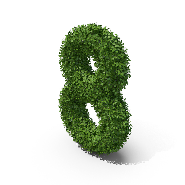 Topiary: Hedge Shaped Number 8 PNG & PSD Images Topiary: Hedge Shaped Number 8 PNG & PSD Images