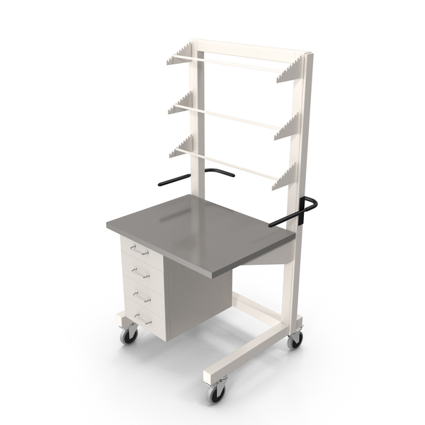 Laboratory Table: Height Adjustable Mobile Cart PNG & PSD Images Laboratory Table: Height Adjustable Mobile Cart PNG & PSD Images