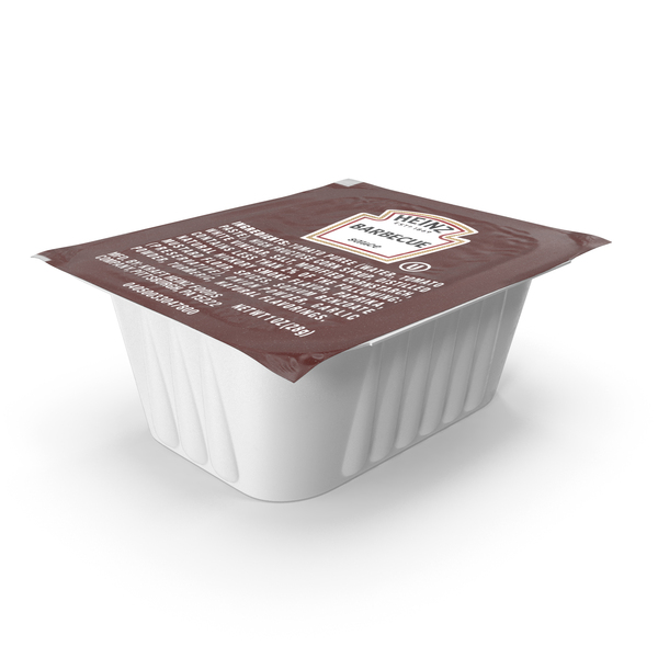 Condiments: Heinz Barbecue Sauce Single Serve Pot PNG & PSD Images Condiments: Heinz Barbecue Sauce Single Serve Pot PNG & PSD Images