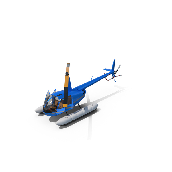 Civilian Utility: Helicopter Robinson R44 With Floats PNG & PSD Images Civilian Utility: Helicopter Robinson R44 With Floats PNG & PSD Images