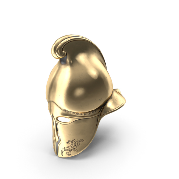 Helmet Greek Gold Lowpoly PNG & PSD Images Helmet Greek Gold Lowpoly PNG & PSD Images